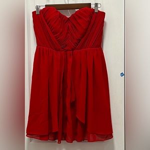 FABLE PARTY DRESS, Red, mini, size small